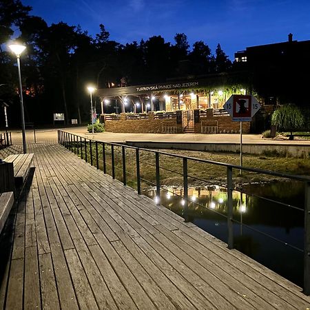 Jezerni Apartman S Terasou A Saunou V Lakepark Residence Доксы Экстерьер фото