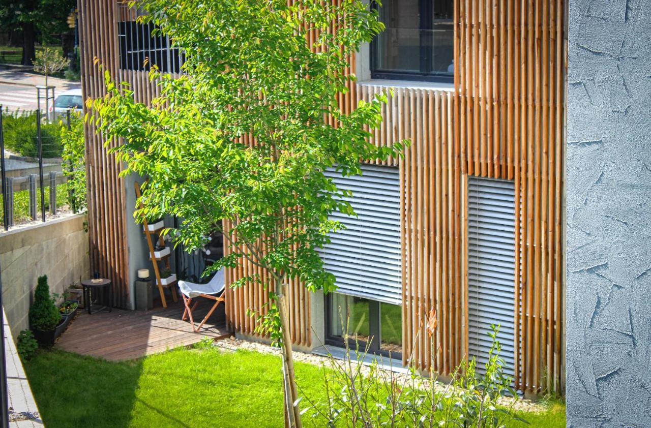 Jezerni Apartman S Terasou A Saunou V Lakepark Residence Доксы Экстерьер фото